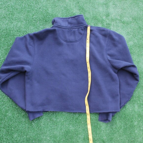 💙Penn State Navy Blue Quarter Zip cropped sweatshirt - Picture 6 of 7